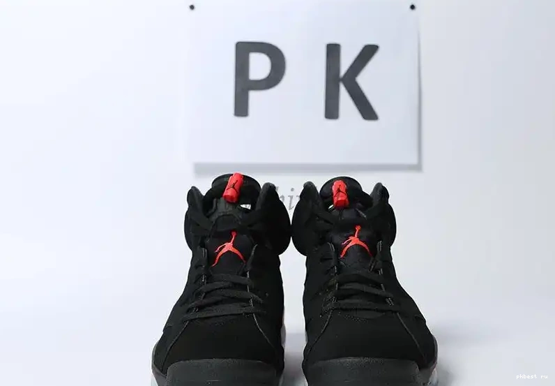 MATERIALS Jordan 2019 TO Infrared 6 SHIP PK Black READY Retro GOD RETAIL 0512